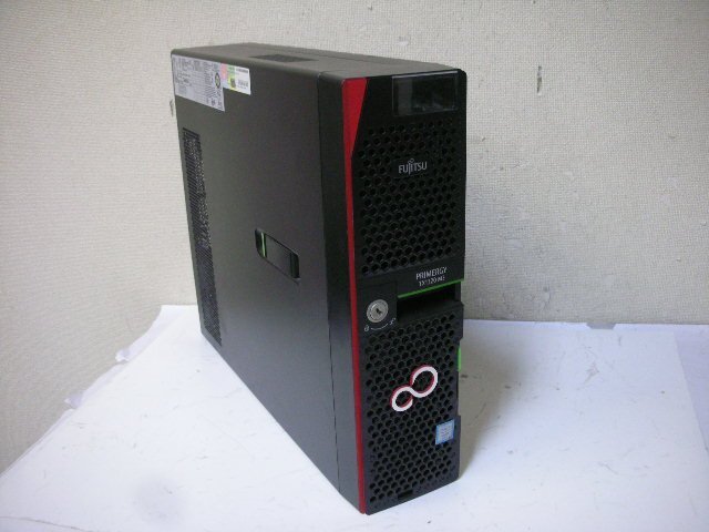 Fujitsu PRIMERGY TX1320 M3(Xeon QuadCore E3-1220 V6 3GHz/16GB/SATA 2.5インチ 2TB x 2)の画像1