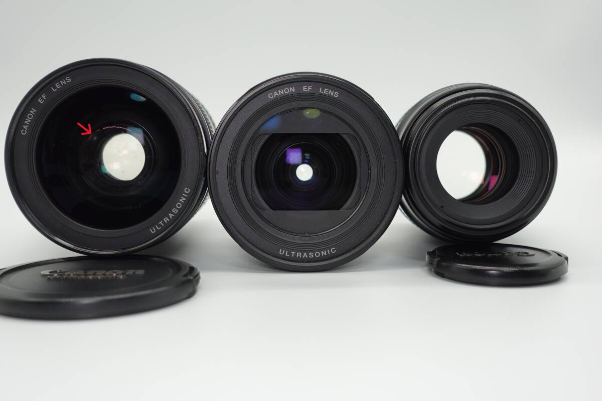 キャノン ZOOM lens ef 70-200mm EOS-1N macro lens ef 100mm 他一式まとめての画像9