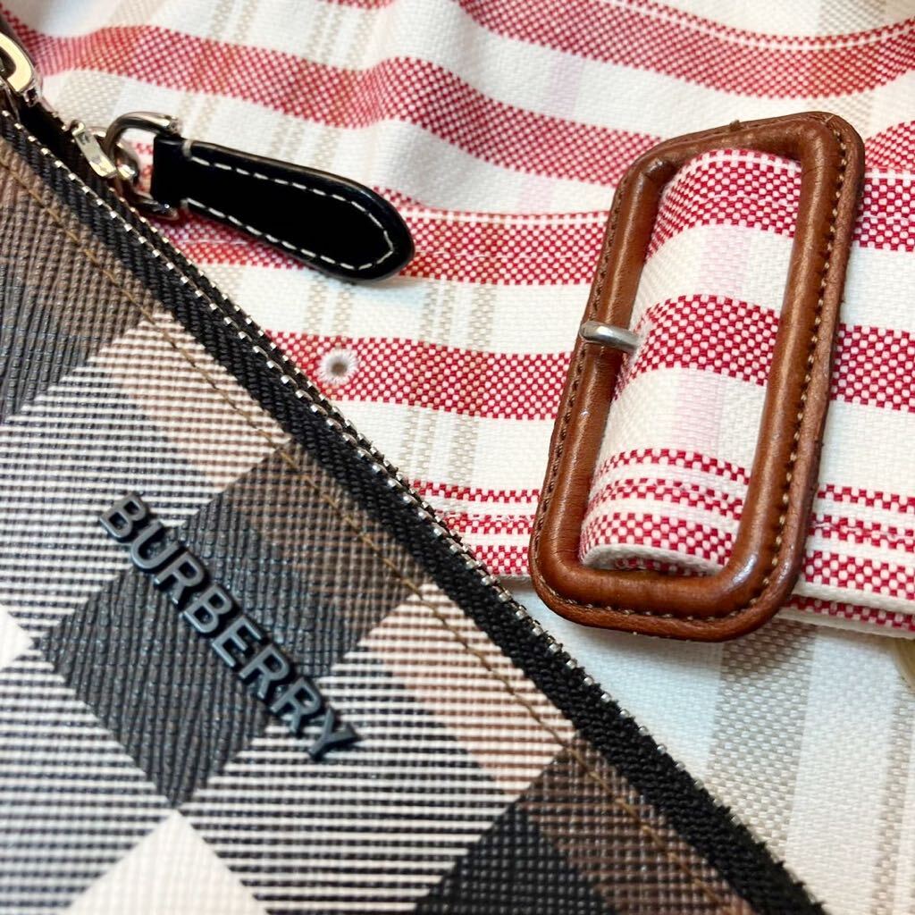 K1【目立ちノバチェック】参考価格15万●超美品BURBERRY LONDON●ビックシルエット●高級トレンチコート バーバリーコート レディース の画像6