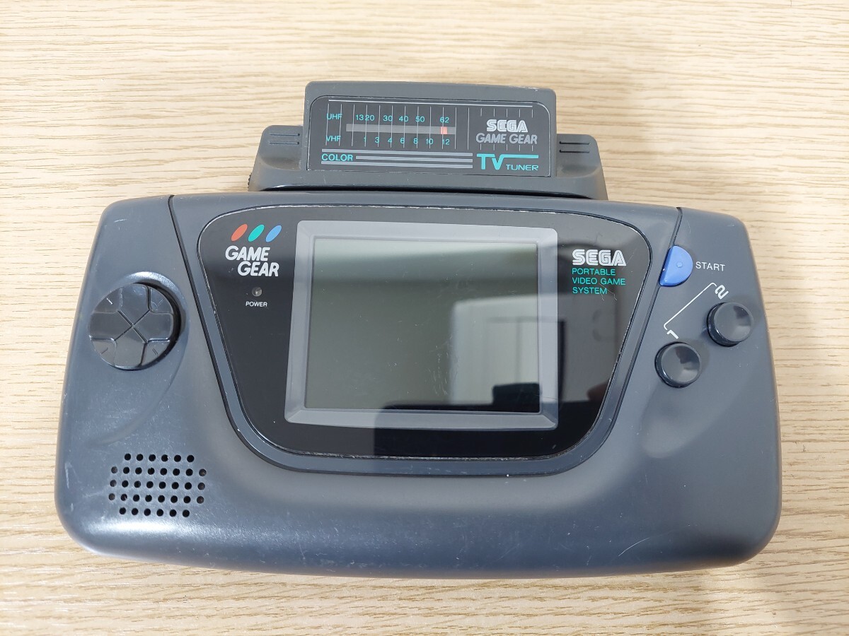 ・【ジャンク】 SEGA セガ GAME GEAR ゲームギア本体 テレビチューナー付きの画像1