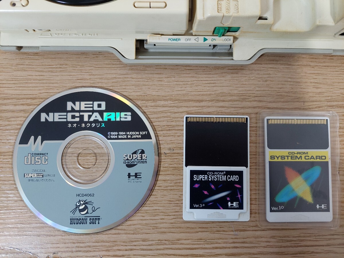 NEC PCEngine インターフェースユニット PCエンジン本体+CD-ROM2 セットの画像5