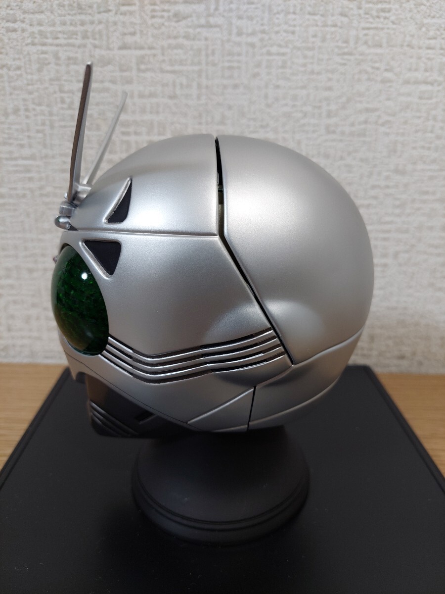 RAINBOW レインボー造形企画 限定品 ガレージキット完成品 1/2スケール マスク 仮面ライダーBLACK シャドームーンの画像5