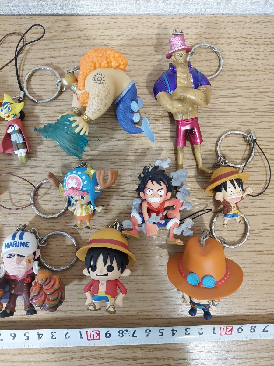 ONE PIECE ワンピース ミニフィギュア ストラップ キーホルダーまとめてセットの画像2