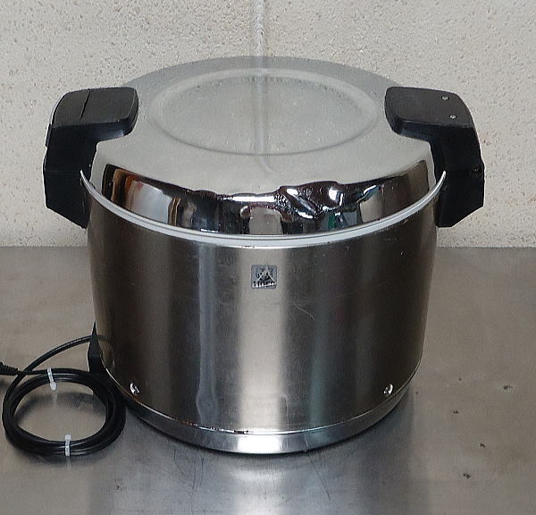  used tax included business use Tiger TIGER electric 100V 3.5.4L electron ja- heat insulation ja- wooden container for cooked rice JHA-540A stainless steel operation excellent present condition goods scratch is dirty dent have kitchen 