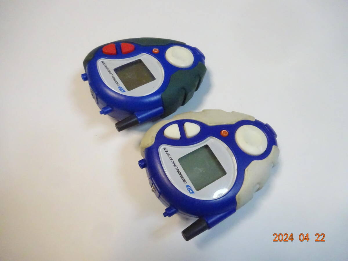 DIGIMON LINK SYSTEM デジモンリンクシステム 2個セット 通電確認のみ 現状渡し BANDAI2000 本郷あきよしの画像5