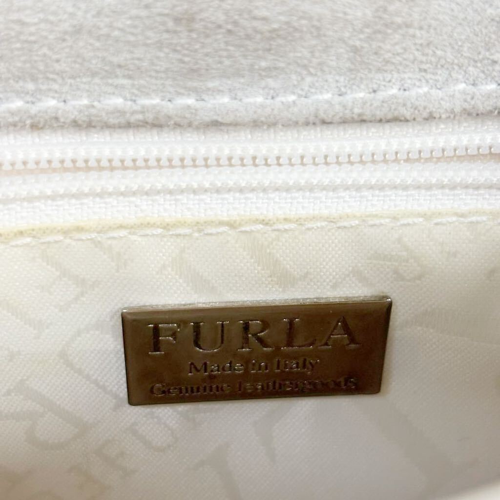 240419-FURLA フルラ エナメルバッグ ワンショルダーバッグ 肩掛け レディース 鞄_画像9