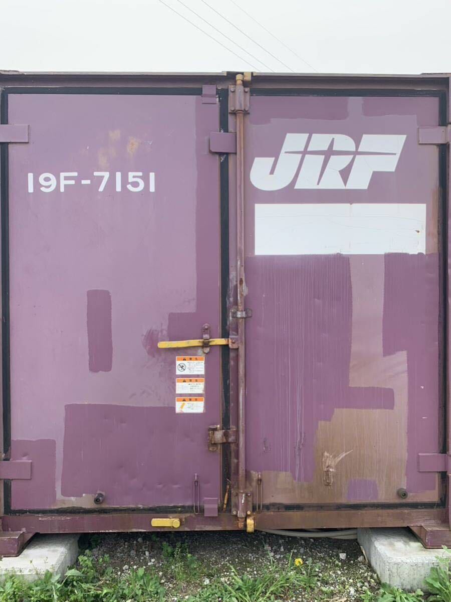 JRコンテナ 12フィートコンテナ 事務所リフォーム済みの画像2