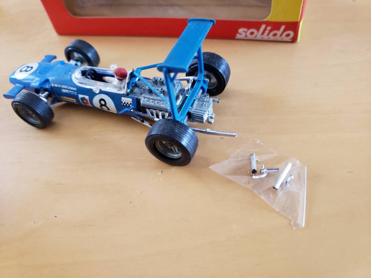 1/43 フランス製 ビンテージ Solido MATRA V8 フォーミュラF1 マトラ 絶版レア フランス車 ルマン シムカ ルノー アルピーヌ シトロエン_画像2