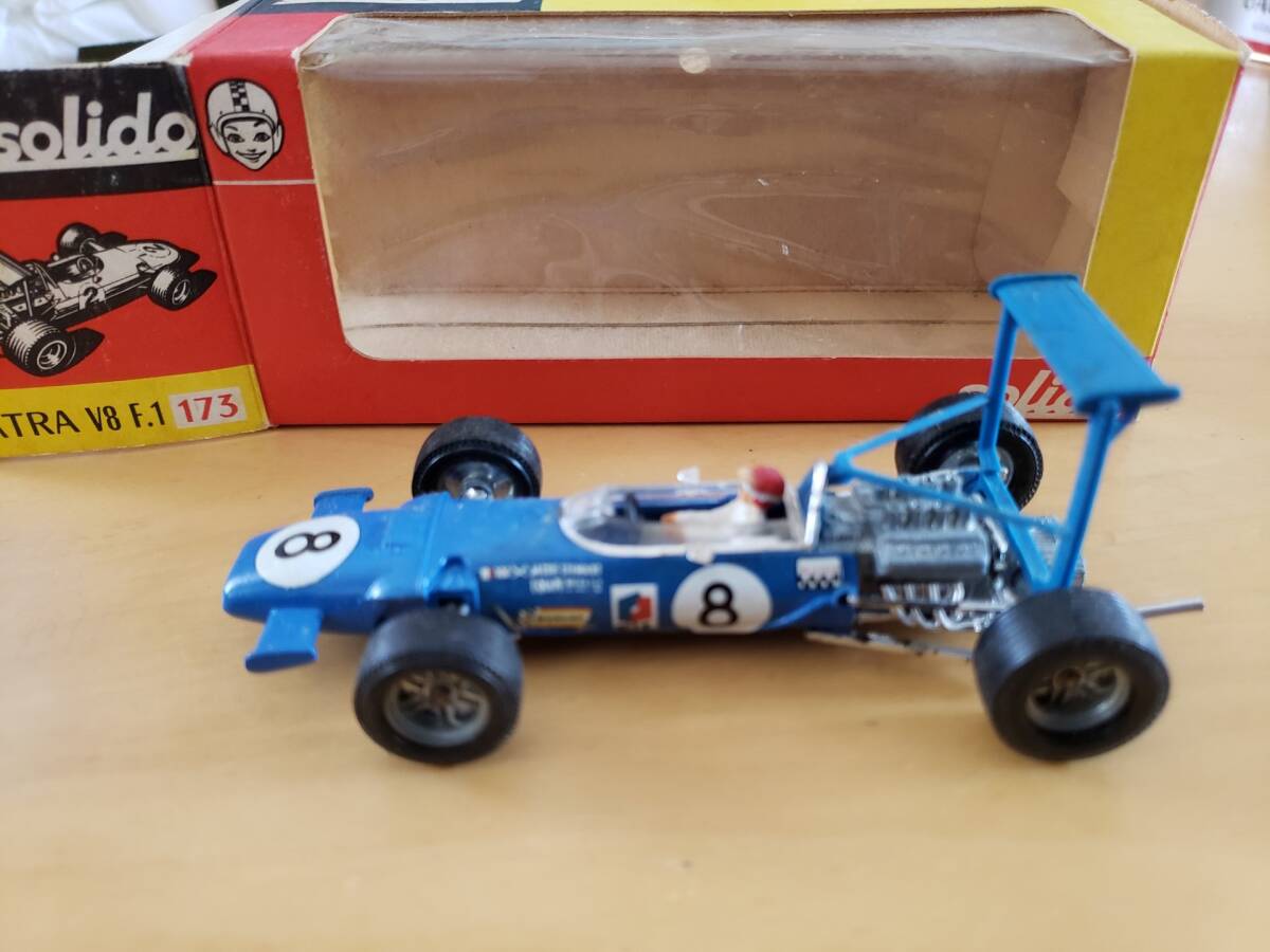 1/43 フランス製 ビンテージ Solido MATRA V8 フォーミュラF1 マトラ 絶版レア フランス車 ルマン シムカ ルノー アルピーヌ シトロエン_画像6