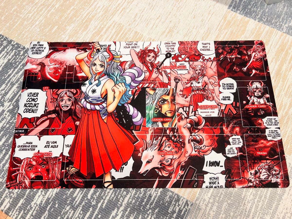 ワンピースカードゲーム プレイマット ヤマト|Yahoo!フリマ(旧 ワンピースカードゲーム プレイマット ヤマト|Yahoo!フリマ(旧