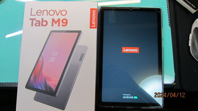 Lenovo レノボタブレット PC TAB M9 32G中古美品 付属品未使用 元箱あり