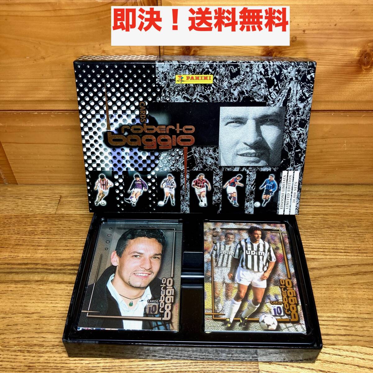 即決 送料無料 限定 PANINI ロベルト バッジョ カードセット 即決 送料無料 限定 PANINI ロベルト バッジョ カードセット