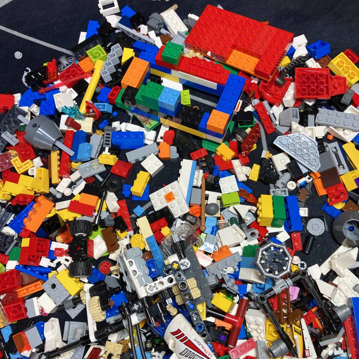 ★即決 送料無料 大量 LEGO 重量1.6kg ブロック 特殊パーツ セット 部品 ジャンク まとめての画像6