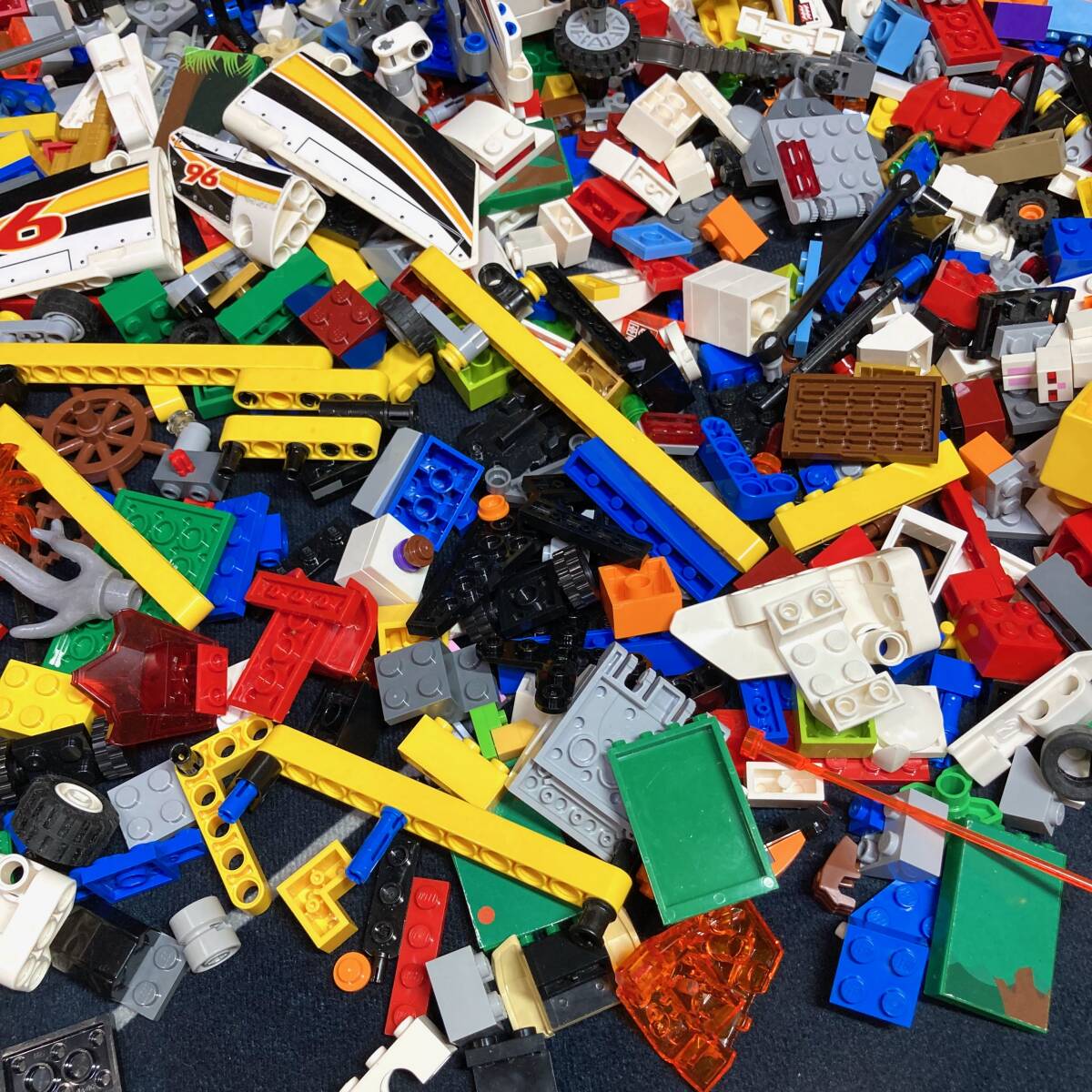 ★即決 送料無料 大量 LEGO 重量1.6kg ブロック 特殊パーツ セット 部品 ジャンク まとめての画像5