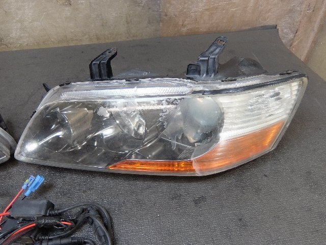 CT9A ランサー GSR エボ9 純正キセノンヘッドライト/HID HI/Fog社外LED付き 左右セット  (再)の画像4