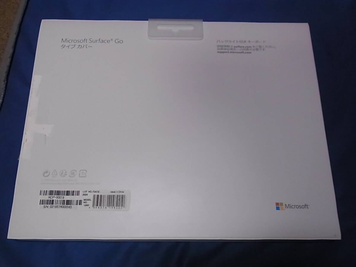 官2 Microsoft Surface Go タイプ カバー ブラック KCP-00019 Model:1840の画像5