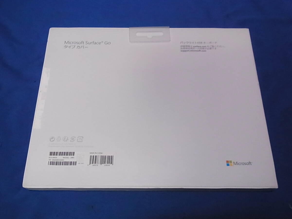 官1 Microsoft Surface Go タイプ カバー ブラック KCP-00019 Model:1840の画像6