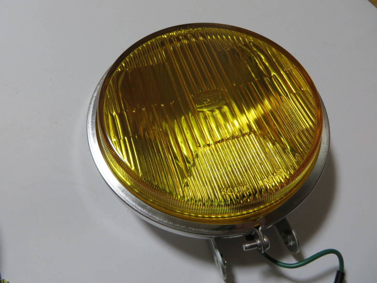 フォグランプ 本体2個 丸型 134φ 小糸製作所 KOITO 12V 35W 白熱バルブ fog lamp 旧車 いすゞ ベレット ミニ mini ワーゲン 13.4cm コイト_画像5