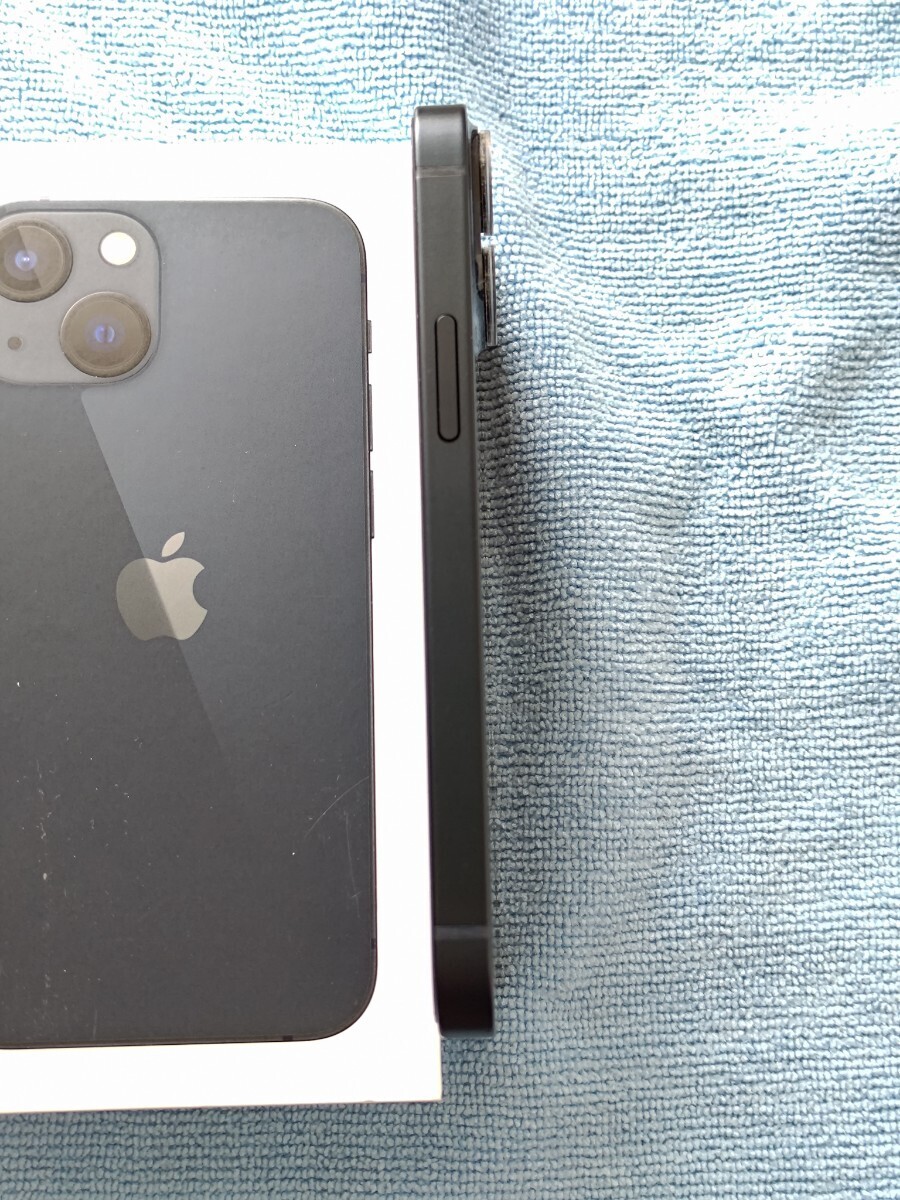 Apple iPhone 13 mini 128GB ミッドナイト 箱 純正ケース付 楽天モバイル ほぼ未使用の画像4