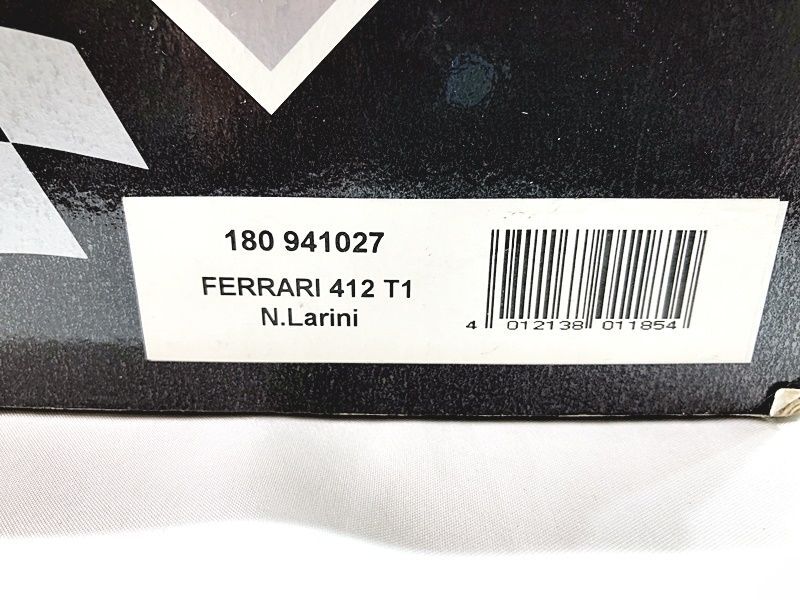 GRAND PRIX 1/18 フェラーリ 412 T1 180941027 ミニカー 同梱OK 1円スタート★Hの画像2