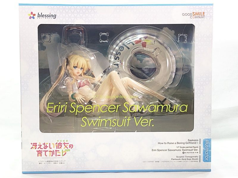 グッドスマイルカンパニー 1/7 冴えない彼女の育てかた 澤村・スペンサー・英梨々 水着Ver. テープ止め フィギュア 1円スタート★Sの画像1