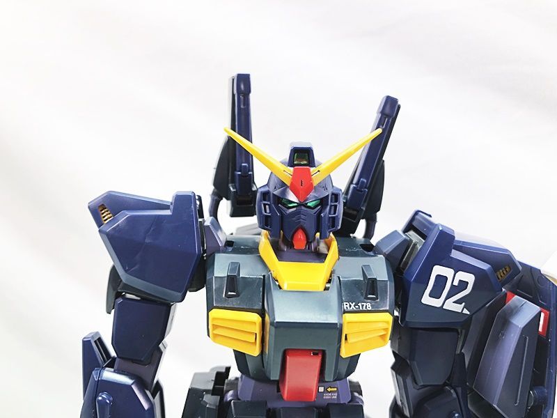 MG　ガンダム Mk-II(ティターンズ/エゥーゴ)・キュベレイMk-II(エルピー・プル専用)セット　組立済　現状お渡し品　補足参照　1円スタート_画像3