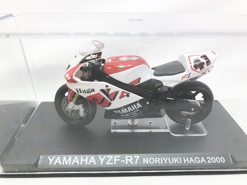 IXO 1/24 バイク 4点セット カワサキ ZX-RR ギャリー マッコイ 2003・ヤマハ YZR250 オリビエ ジャック 2000 他 同梱OK 1円スタートの画像5