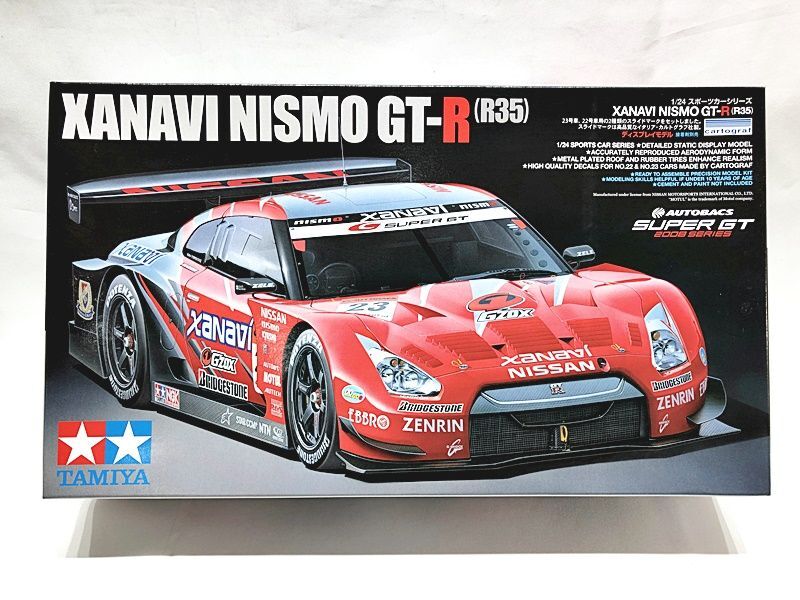 タミヤ 1/24 ザナヴィニスモ GT-R(R35) 24308 プラモデル 同梱OK 1円スタート★Hの画像1