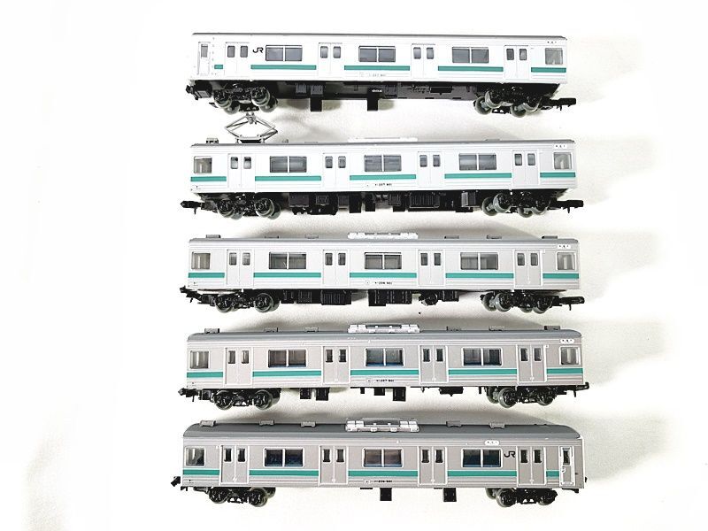 железная дорога коллекция JR 207 серия 900 номер плата tokiwa . line линия основы 5 обе комплект N gauge железная дорога модель включение в покупку OK 1 иен старт *H