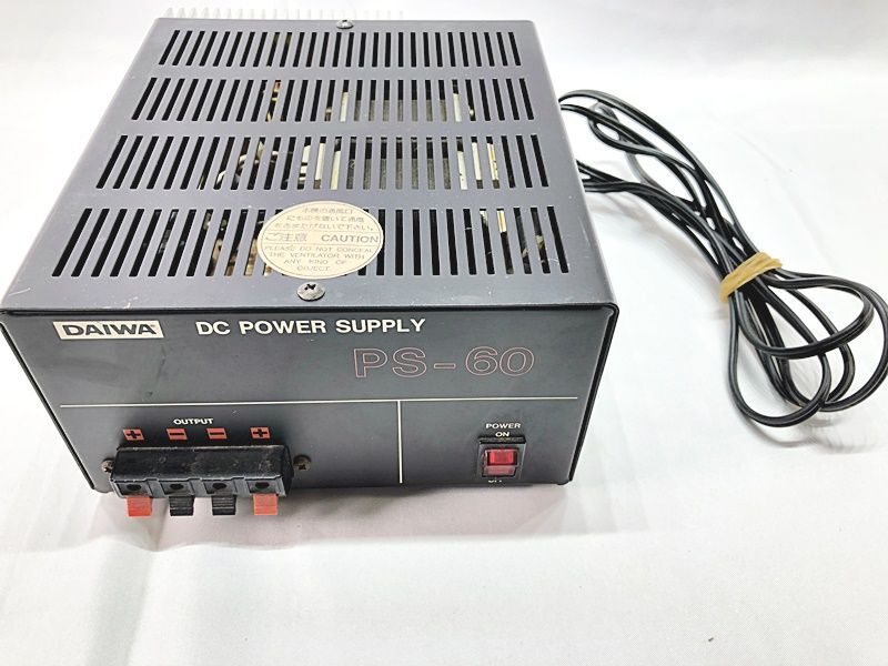  Daiwa PS-60 power supply electrification has confirmed picture reference amateur radio including in a package OK 1 jpy start *H
