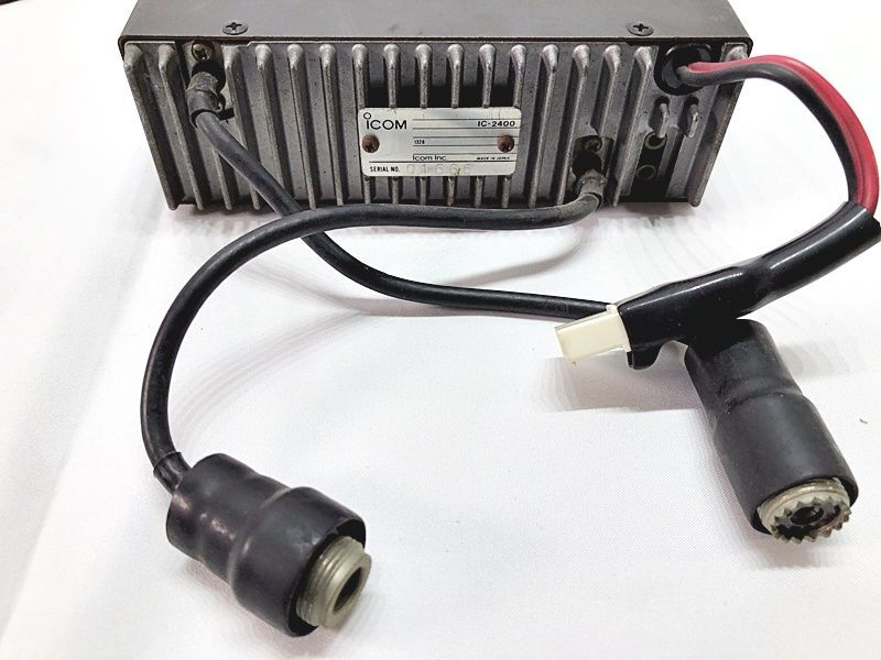  Icom IC-2400 электризация подтверждено на фото радиолюбительская связь включение в покупку OK 1 иен старт *H
