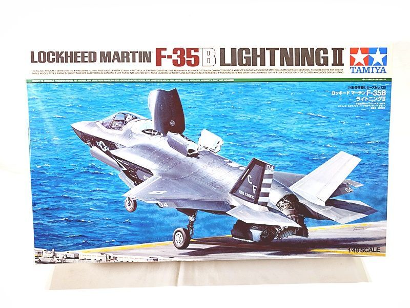 タミヤ　1/48　ロッキードマーチン F-35B ライトニングII　61125　プラモデル　同梱OK　1円スタート★H_画像1