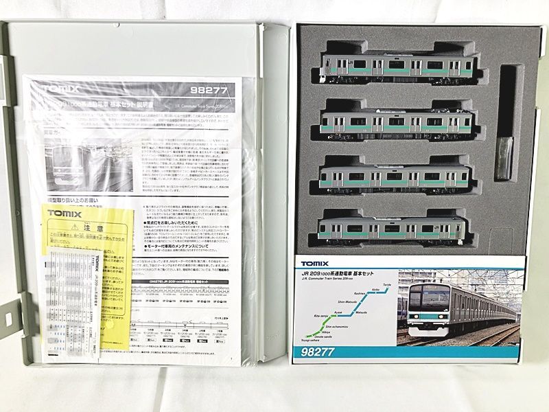 TOMIX 98277 JR 209-1000 серия ходить на работу электропоезд основной комплект N gauge железная дорога модель включение в покупку OK 1 иен старт *H