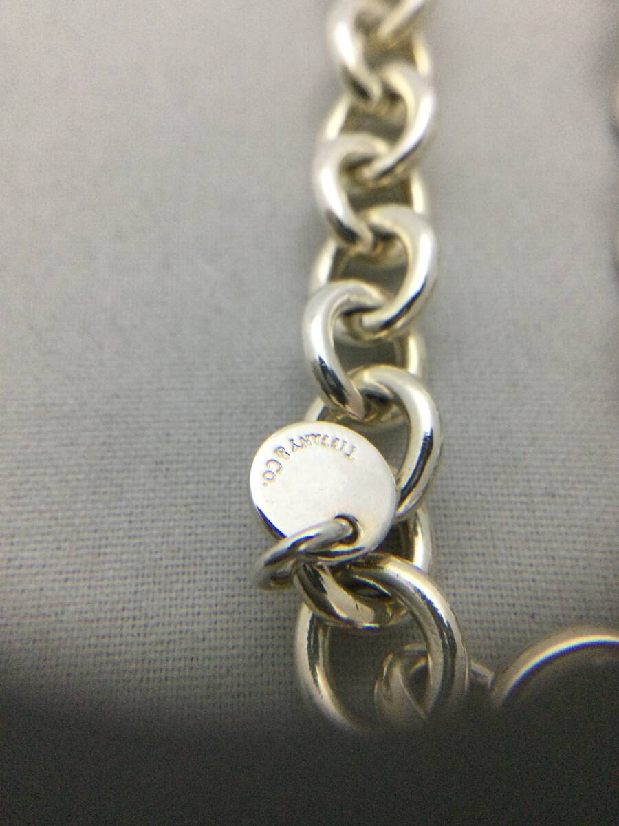 TIFFANY&Co Tiffany 1837katena bracele there is defect silver accessory 925[B176928]