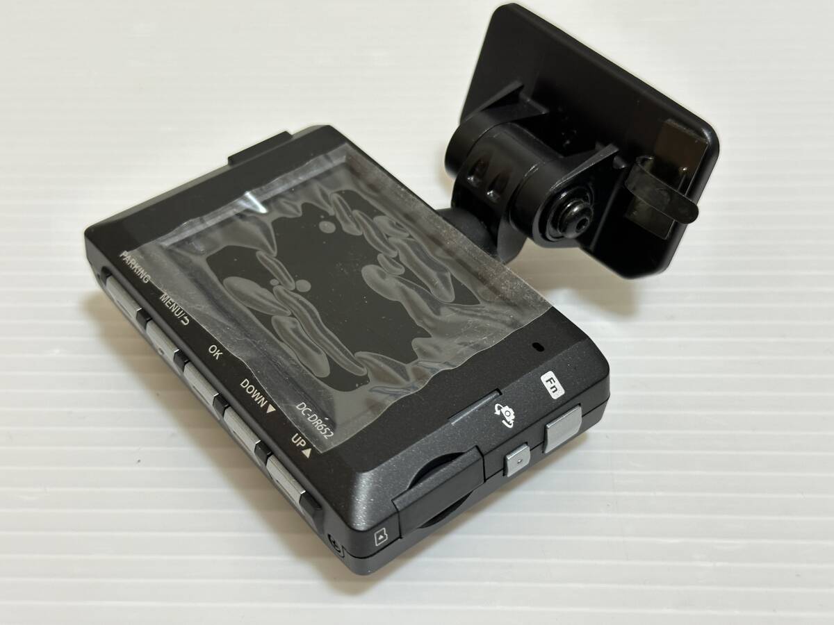 前後カメラ コムテック COMTEC DC-DR652 ドラレコ ドライブレコーダー 送料520円_画像5