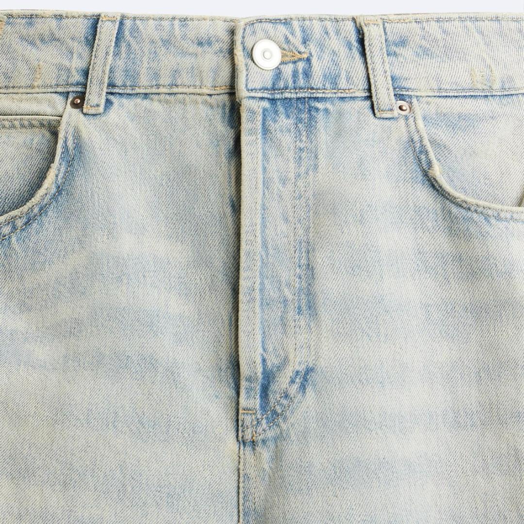 完売品 ZARA ザラ オーバーダイ BAGGY バギー デニムパンツ EU40 完売品 ZARA ザラ オーバーダイ BAGGY バギー デニムパンツ EU40