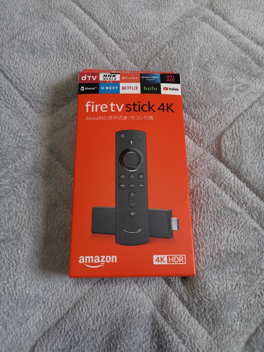 Amazon Fire TV Stick 4K - Alexa対応音声認識リモコン付属 アマゾン 訳ありの画像1
