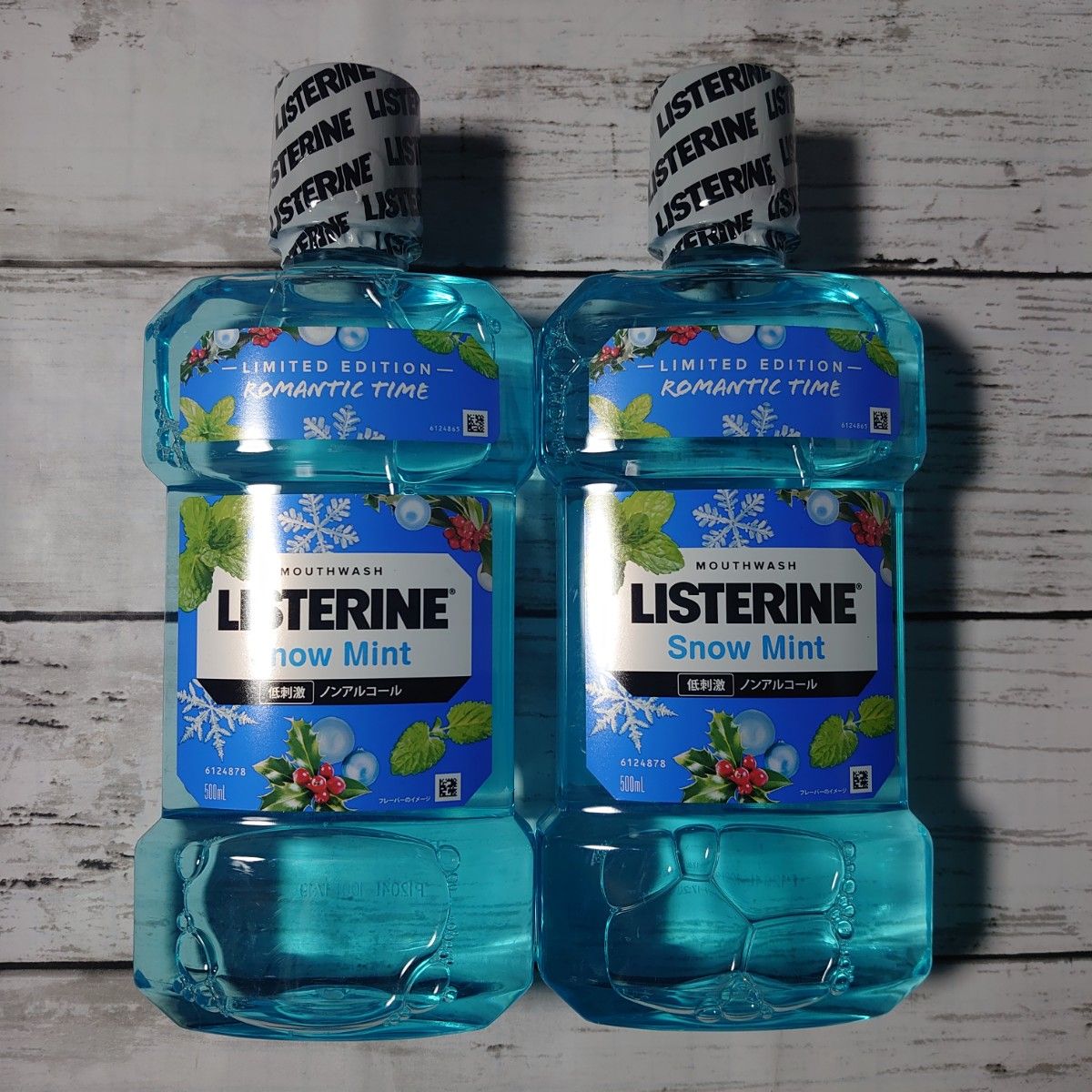 【格安！2本まとめ売り】リステリン 数量限定 スノーミント 500ml マウスウォッシュ 口臭予防 LISTERINE ジョンソン