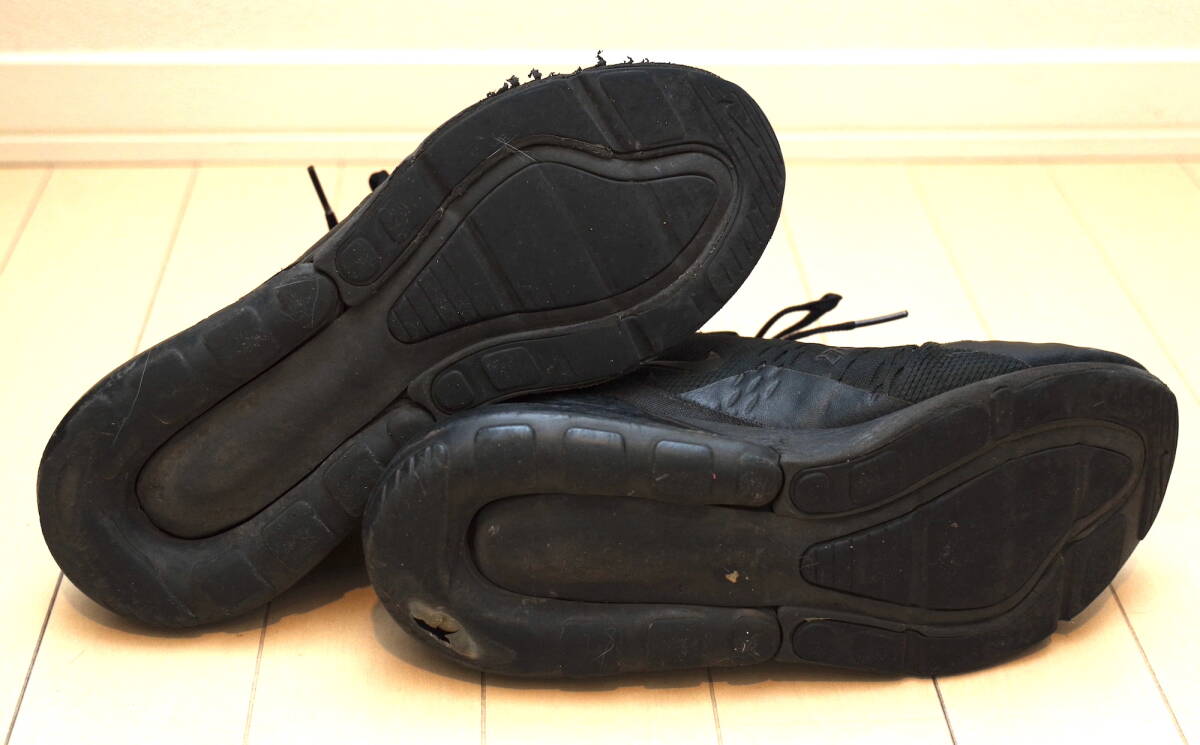 NIKE エアマックス270 黒 26cm / ナイキ airmax スニーカー 靴の画像6