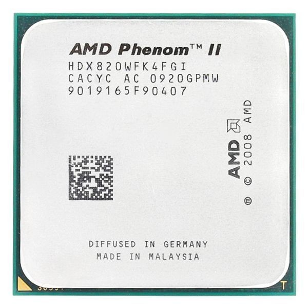 AMD Phenom II X4 820 2.8GHz 2048KB 4MB 2GHz 95W AM3 HDX820WFK4FGI_画像1