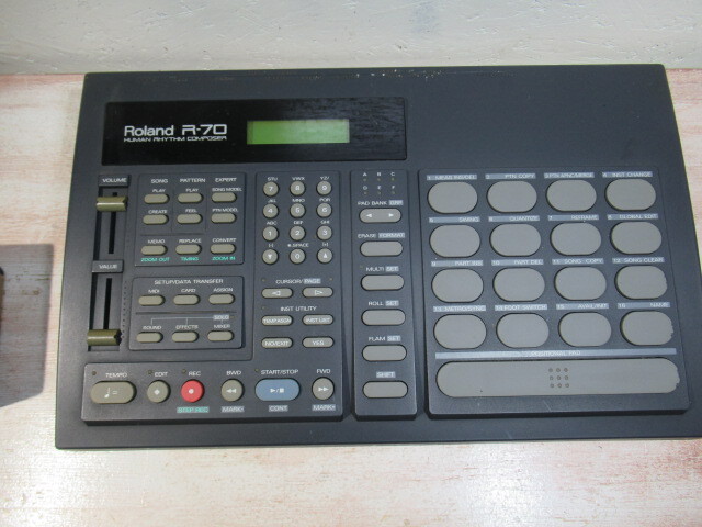Roland R-70 rhythm machine operation not yet verification sound module sound equipment Vintage 
