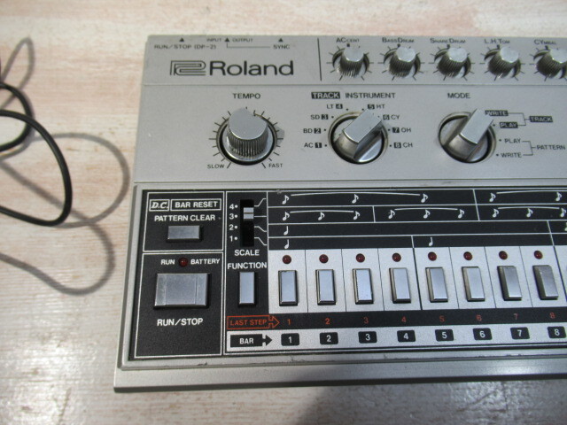 Roland ローランド TR-606 Drumatix リズムマシン 動作未確認 音源モジュール 音響機器 ビンテージ　_画像3