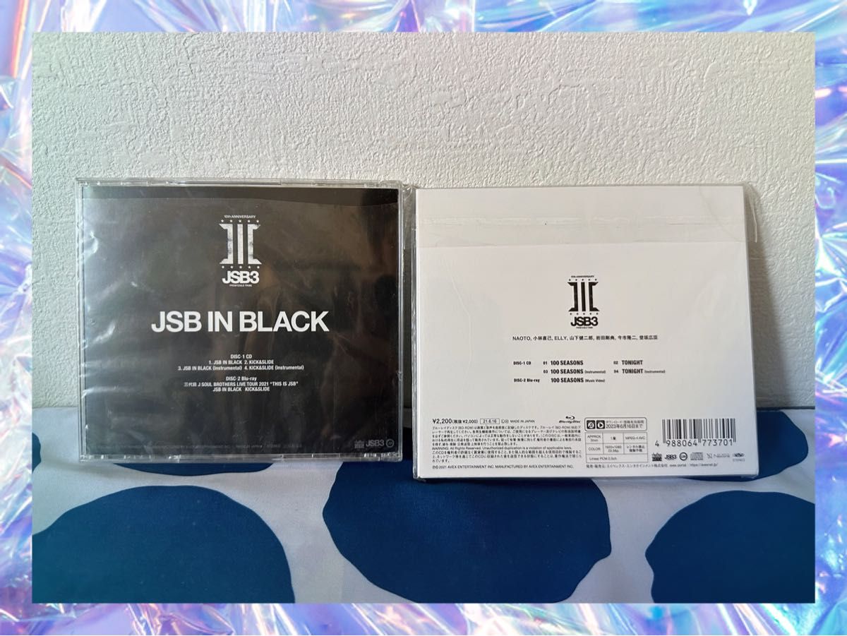 【24時間以内発送・美品】　三代目 J soul brothers JSB IN BLACK 100SEASONS