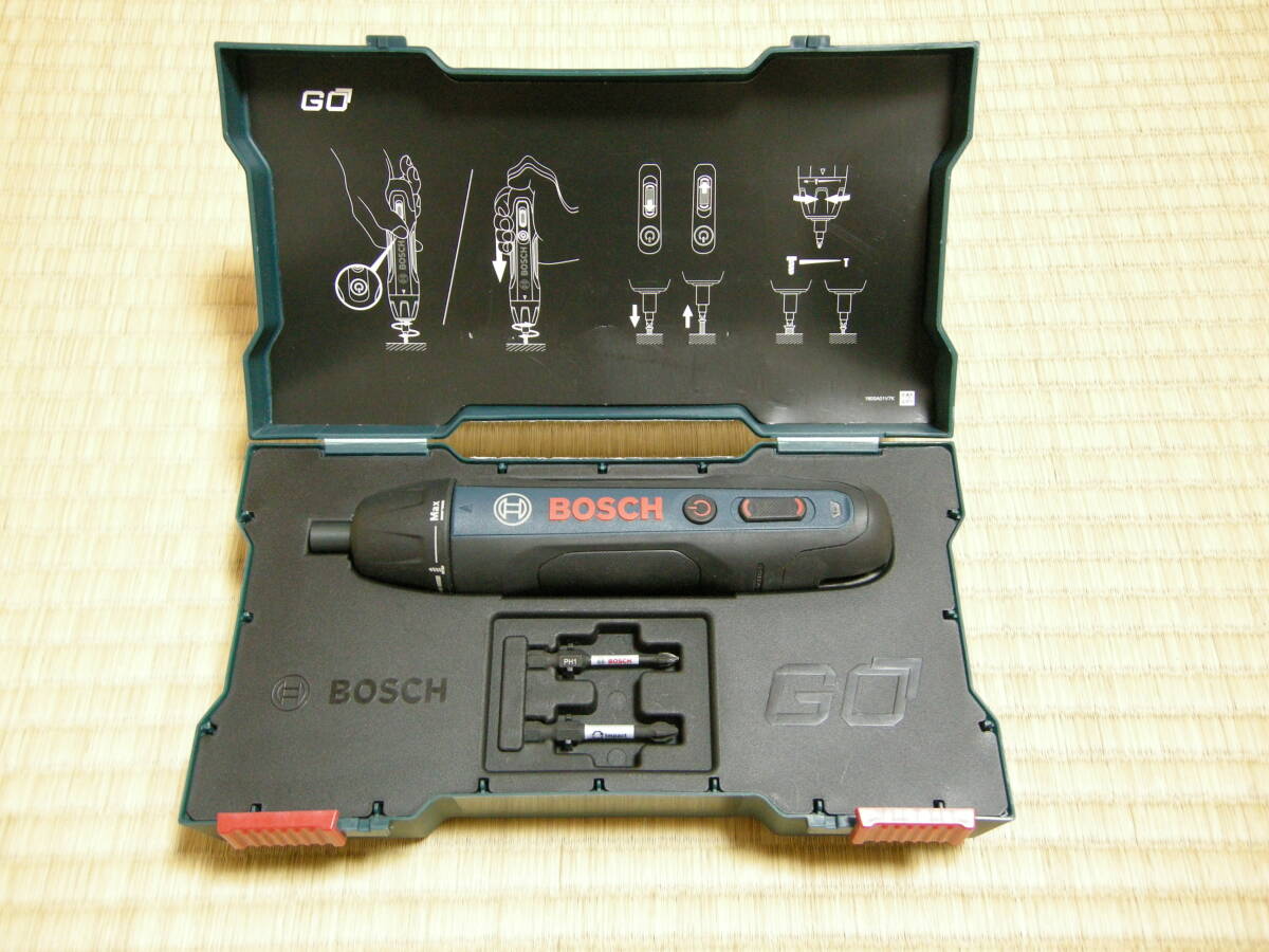 中古品 BOSCH GO Professional 3.6V コードレスドライバー ボッシュ 5Nm_画像1