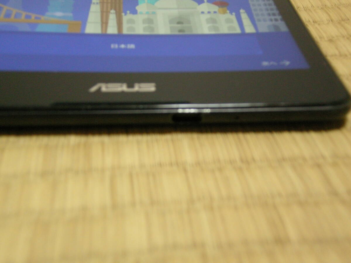 中古品 ASUS Zen Pad 3 8.0 Z581KL P008 元箱付 LET SIMフリー 7.9インチ タブレット 外観,ボタン部打痕傷あり_画像6