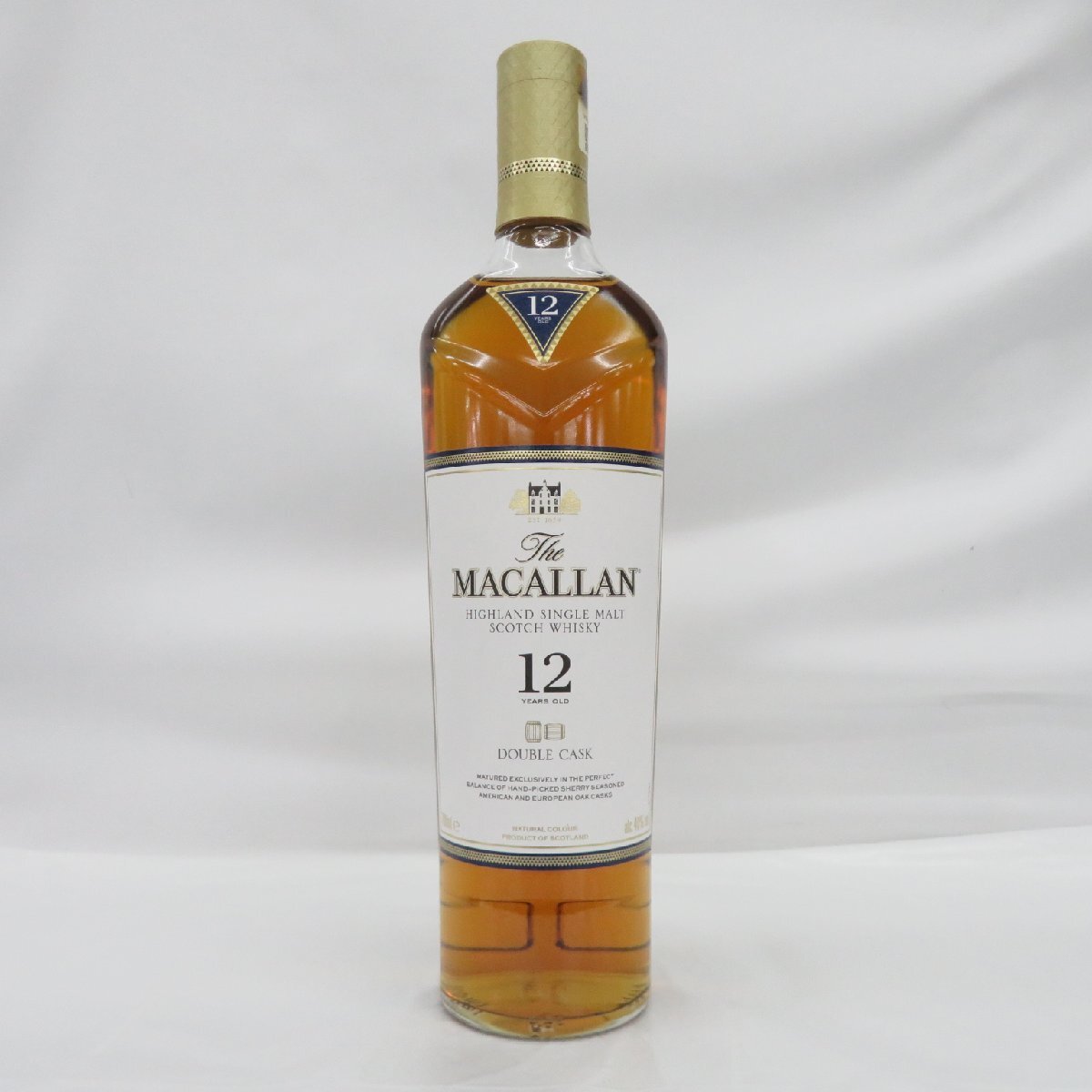 【未開栓】The MACALLAN ザ・マッカラン 12年 ダブルカスク ウイスキー 700ml 40% 箱付 11520094 0409の画像2