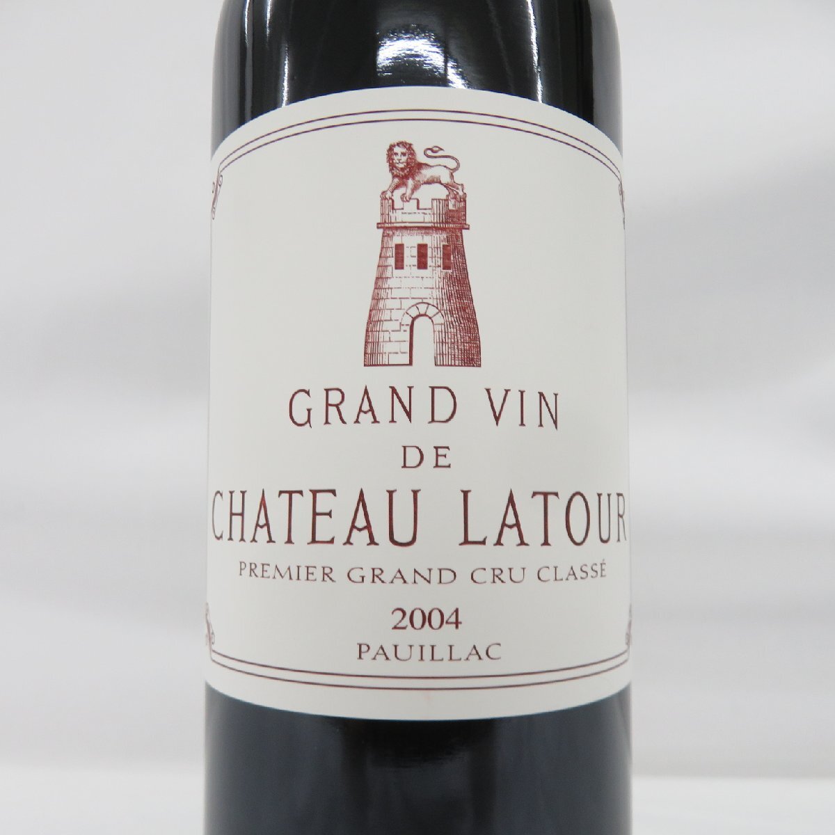 【未開栓】Chateau Latour シャトー・ラトゥール 2004 赤 ワイン 750ml 13% 11545650 0409_画像2