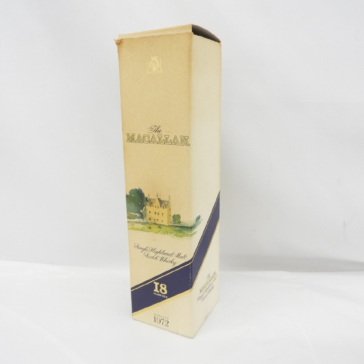 【未開栓】The MACALLAN ザ・マッカラン 18年 1972-1990 マチュアード・イン・シェリーウッド ウイスキー 750ml 43% 箱付 11545620 0409の画像9