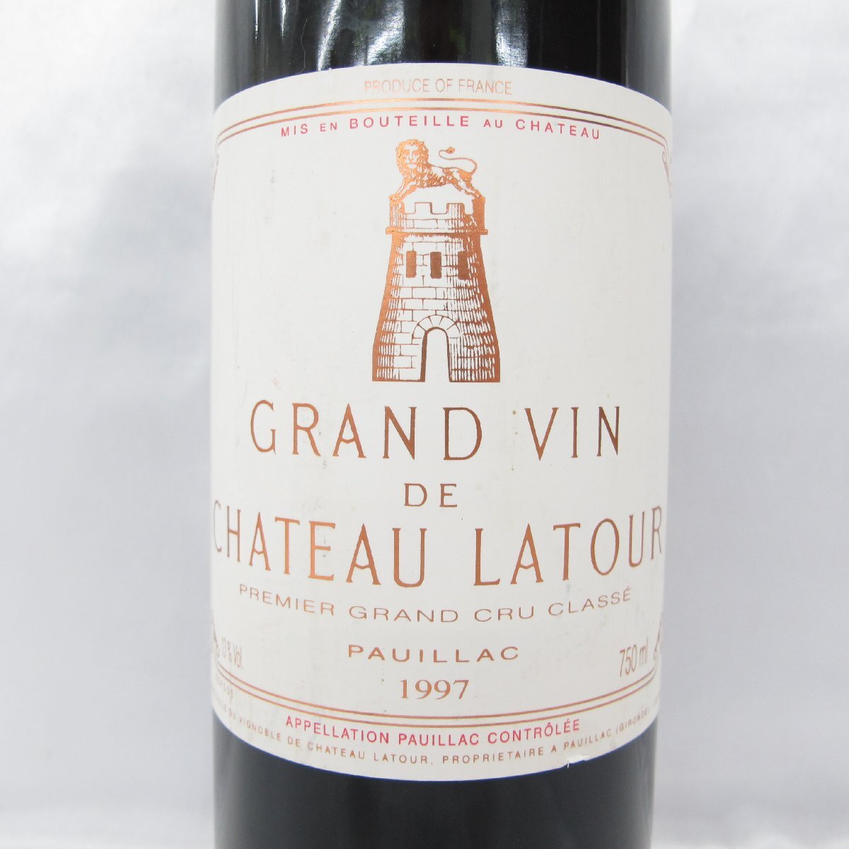 【未開栓】Chateau Latour シャトー・ラトゥール 1997 赤 ワイン 750ml 13% 11548413 0411_画像2