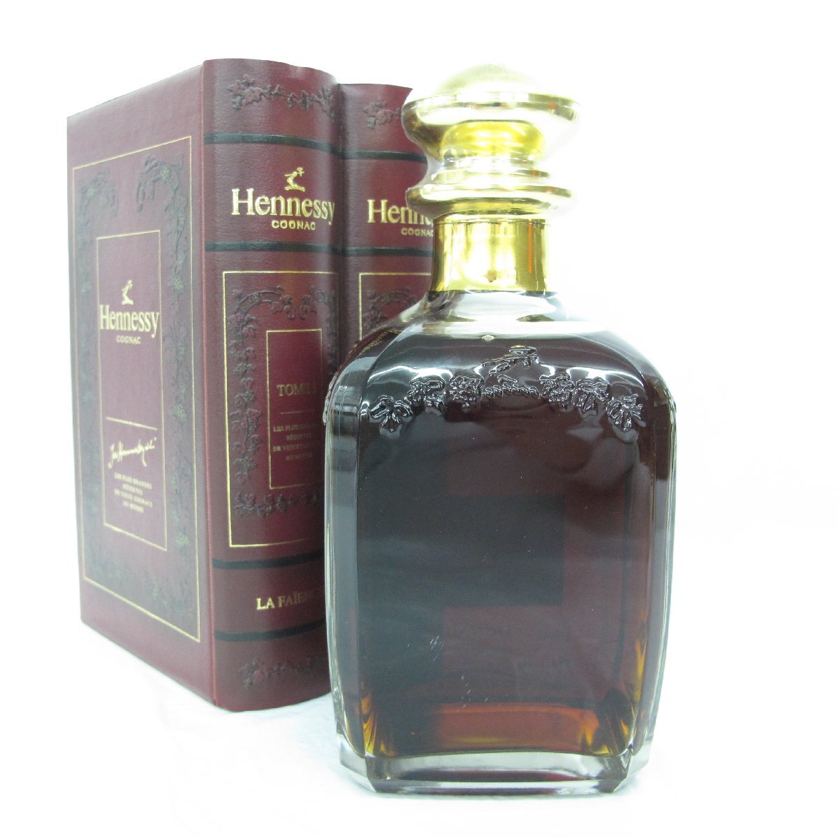 【未開栓】Hennessy ヘネシー ゴールドトップ ブック ブランデー 700ml 40% 箱付 11547162 0412の画像1